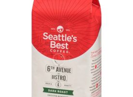 Seattle's Best Coffee 6th Avenue Bistro Medium-Dark Rich Whole Bean Coffee - Level 4