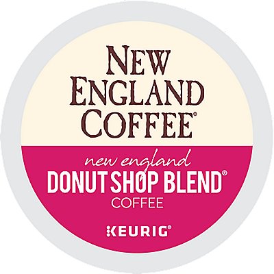 New England Coffee New England Donut Shop Blend Coffee K-Cup® Pods 24 Ct - Kosher Single Serve Pods
