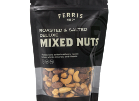 2203145 10 oz Roasted Salted Deluxe Mixed Nuts - Pack of 12