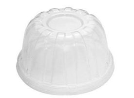 DCC 12HDLC Dome Top Sundae Cold Cup Lids, Fits Foam Cups, Clear, lids - Pack of 50, Pack of 20