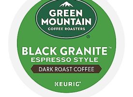 Green Mountain Coffee Black Granite Coffee K-Cup® Box 12 Ct - Kosher Single Serve Pods