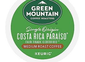 Green Mountain Coffee Costa Rica Paraiso Peelable Lid K-Cup® Box 24 Ct - Kosher Single Serve Pods