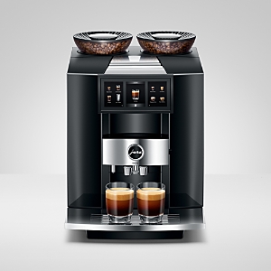 Jura Giga 10 Hot & Cold Brew with Two Bean Hoppers in Diamond Black