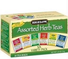 B28245 6 Assorted Herbal Teas -6x18 Bag