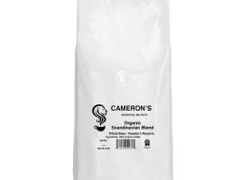 Cameron's Coffee Organic Whole Bean Coffee, Scandinavian Blend (64 oz.)