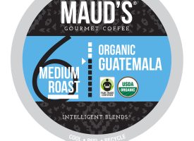 Maud's Organic Single-Origin Fair-Trade Guatemala Medium Roast Coffee Pods