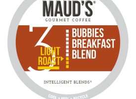 Maud's Breakfast Blend Light Roast Coffee Pods (Bubbies Breakfast Blend) - 24ct
