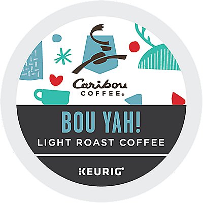 Caribou Coffee Bou Yah! Coffee K-Cup® Box 22 Ct - Kosher Single Serve Pods