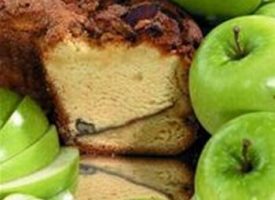 Small- 8 in.- 1.75 lbs Granny Smith Apple Coffee Cake