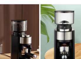 Electric Burr Coffee Grinder Adjustable Conical Burr Mill Coffee Bean Grinder with 25 Grind Setting for 2-12 Cups Capacity French Press Drip Coffee and Espresso