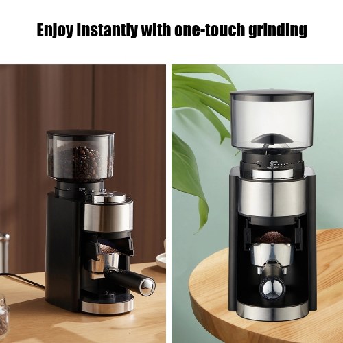 Electric Burr Coffee Grinder Adjustable Conical Burr Mill Coffee Bean Grinder with 25 Grind