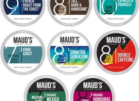 Maud's Bold & Dark Roast Coffee Pods Variety Pack (8 Blends) - 40 Pods