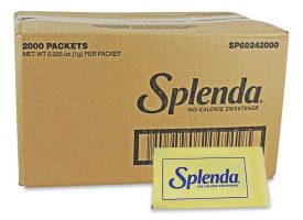 MCN224137 0.04 oz No Calorie Sweetener Packets - 2000 per Box