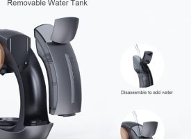 Semi-automatic Coffee Maker for Home 240ml 85 Degrees Constant Temperature 1400W Silent Portable Americano Coffee Maker Machine Brew for Coffee Powder Tea-leaf
