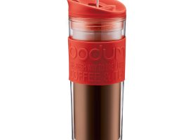 Bodum TRAVELPRESS Coffee maker, 0.45 l, 15 oz Red