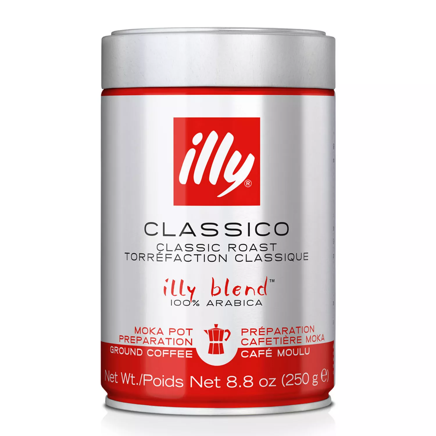 illy Ground Moka Coffee Classico