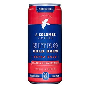 LAL00421 Nitro Extra Bold Dark Roast Cold Brew Coffee
