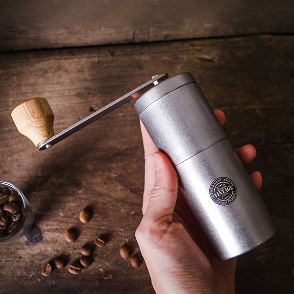 Japanese Style Coffee Grinder Stainless Steel HandCranked Best Quality Coffee