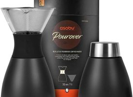 Asobu Pour Over Coffee Maker (Black)