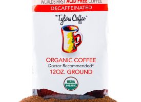 12DECGRND 12 oz Bag of Decaf Ground Acid-Free Coffee