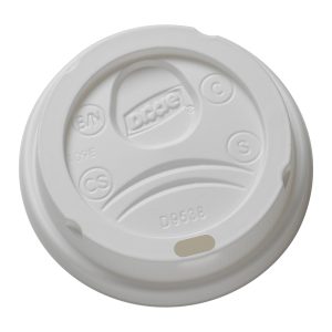 Dixie PerfectTouch Domed Hot Cup Plastic Lid, 8 oz. (1000 ct.) (9538DX)