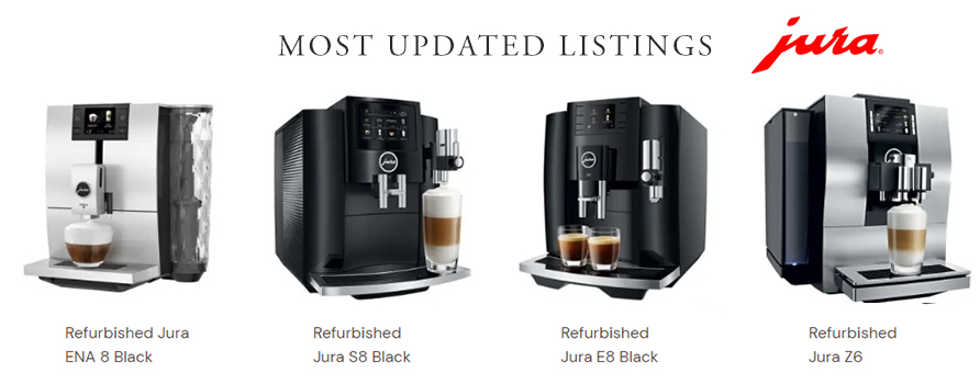 Jura Refurbished Espresso Machines Guide 