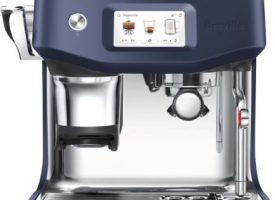 Breville - Barista Touch Impress Espresso Machine - Damson Blue