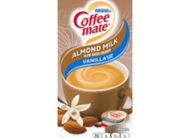 Coffee Mate Almond Milk Vanilla Liquid Creamer - 50 Count - Pack of 4