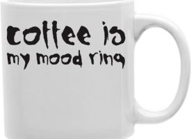 Coffee Is My Moodring 11 oz Ceramic Coffee Mug