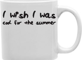 I Wish I Was Cool for The Summer 11 oz Ceramic Coffee Mug