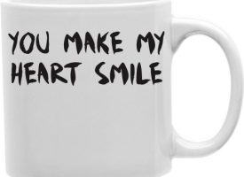 You Make My Heart Smile 11 oz Ceramic Coffee Mug
