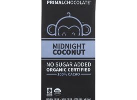 Eating Evolved 2028462 2.5 oz Midnight Coconut Chocolate Bar