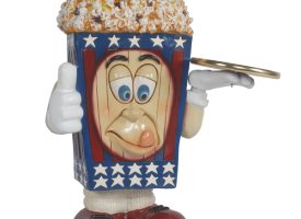 10367800 Popcorn Waiter Figurines - 3 ft., Multi Color