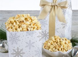 Classic Christmas White Cheddar Popcorn Gift
