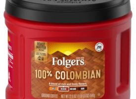 22.6 oz Ground 100 Percent Colombian Coffee