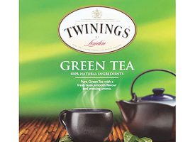 Twinings Tea Bags, Green, 3.53 oz, 50/Box