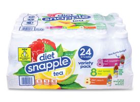 Snapple Ice Tea Variety Pack, Assorted Flavors, 20 oz Bottle,