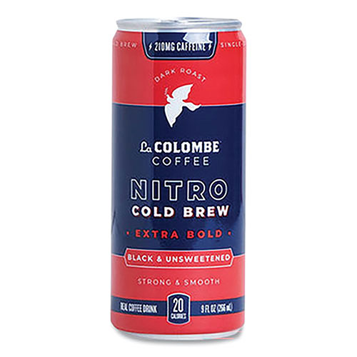 La Colombe® Cold Brew Coffee, Nitro Extra Bold, 9 oz Can, Best Quality Coffee