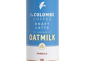 La Colombe® Cold Brew Draft Latte, Vanilla, 9 oz Can, 12/Carton