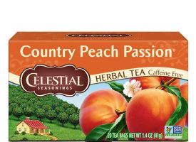 Country Peach Passion Herbal Tea - Pack of 6 - 16 Bag