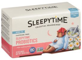 Sleepytime Plus Probiotics Herbal Tea - Pack of 6 - 18 Bag