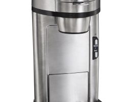 14 oz Silver Single Serve Coffee Maker