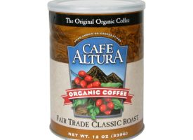 CafÉ Altura 599076 Organic Fair Trade Classic Ground Coffee