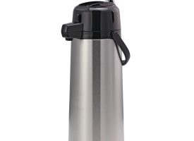 Service Ideas Stainless Steel Airpot with Lever Lid (2.5L)