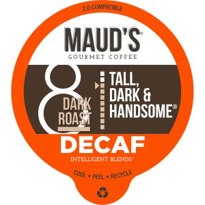 Maud's Decaf Dark Roast Coffee Pods - 100ct