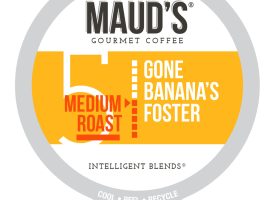 Maud's Banana Foster Flavored Roast Coffee Pods - 100ct