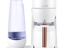 Café - Grind & Brew Smart Coffee Maker with Gold Cup Standard - Matte White