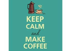 Keep Calm Make Coffee Mouse pads Gaming Mouse Pad 9.84x7.87 inches