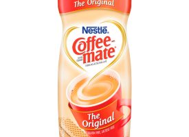 Original Coffee-Mate Non-Dairy Powdered Creamer, 22 oz Canister - 12 per Case