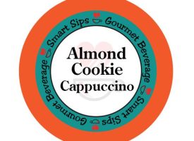 CAPALMCOOK72 Almond Cookie Cappuccino Single Serve Cups Compatible with All Keurig K-cup Brewers - 72 Count